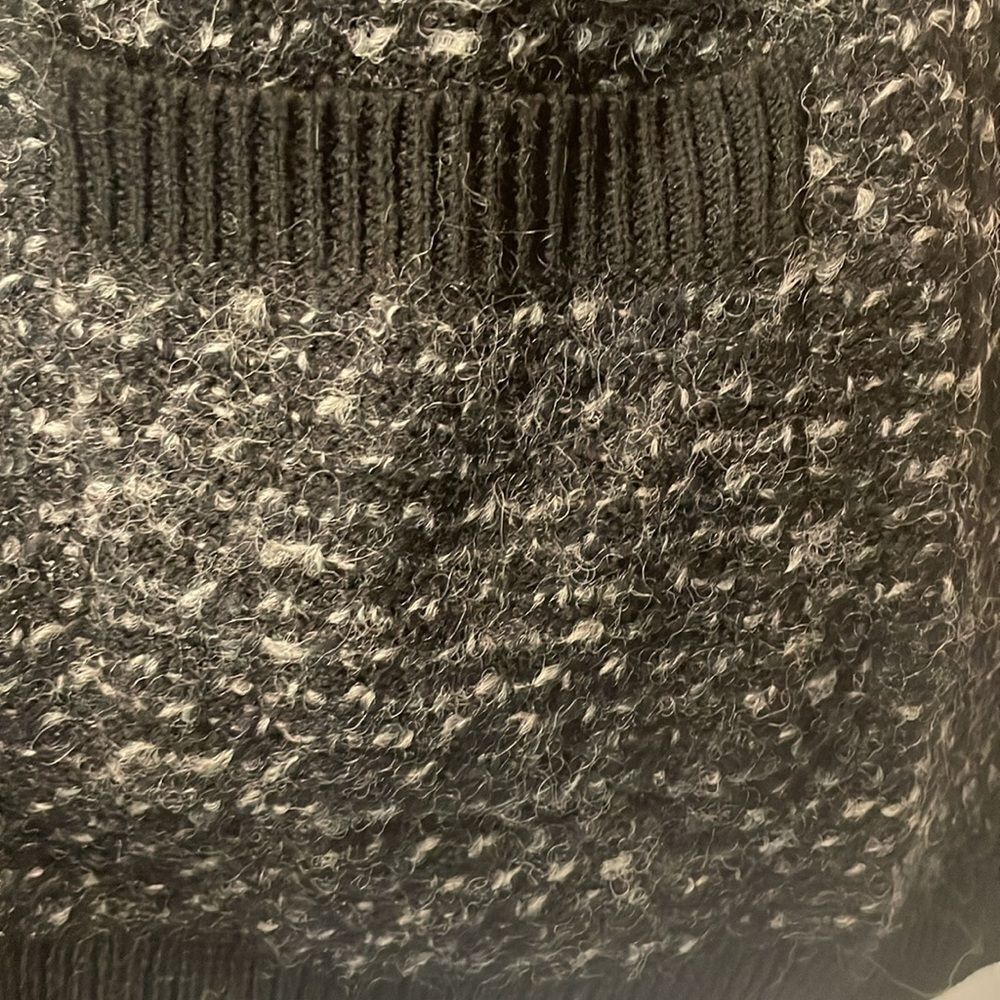 Pendleton- NWT 100% Wool Short Sleeve Open Front Long Line Cardigan Pockets- M - Picture 4 of 8